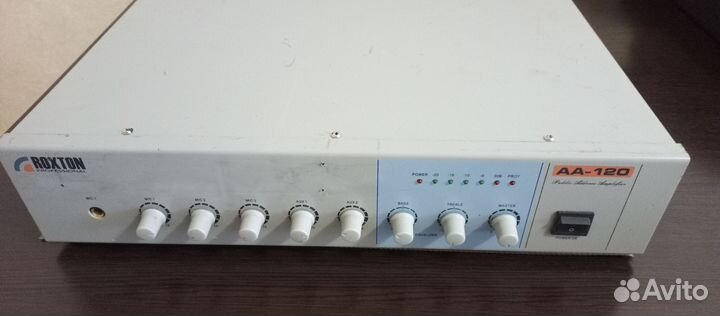 Усилитель Roxton аа-120 (микшер)