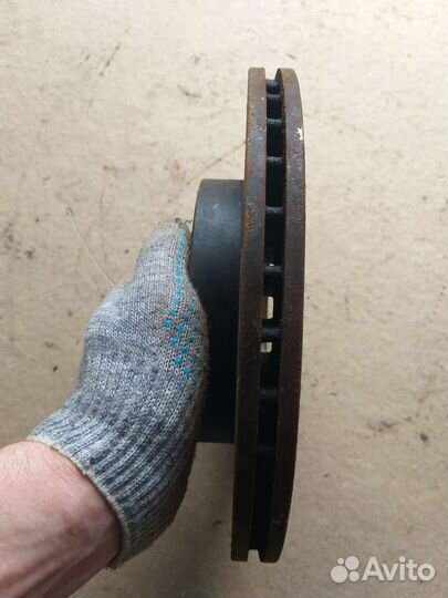 Диск передний тормозной Хонда цивик