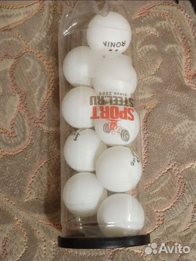 Набор для настольного тенниса и набор шариков
