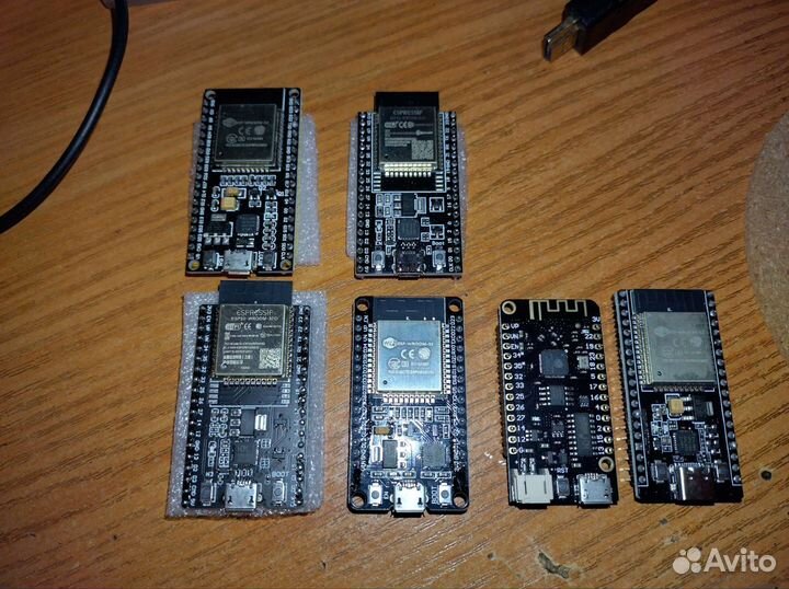 ESP32 (разные), arduino nano, модули и датчики