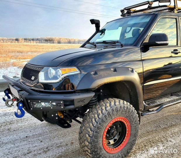 Силовые Расширители арок УАЗ Патриот. Отправка РФ