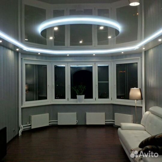 Натяжные потолки (установка, замена, ремонт)