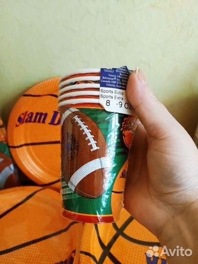 Одноразовая посуда для спортивного праздника, США