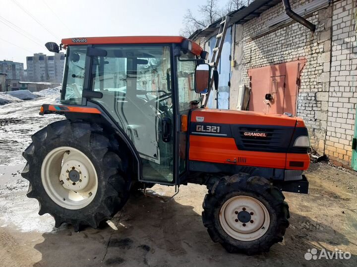 Мини-трактор Kubota GL321, 2000