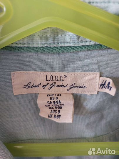 Рубашка для мальчика 134