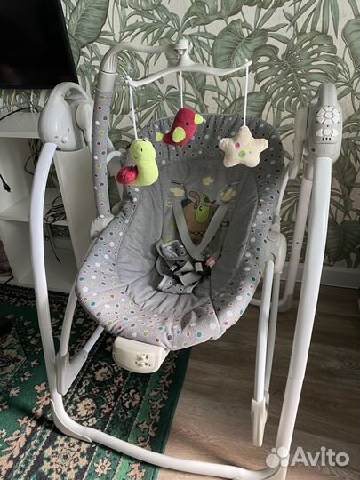 Детские электронные качели