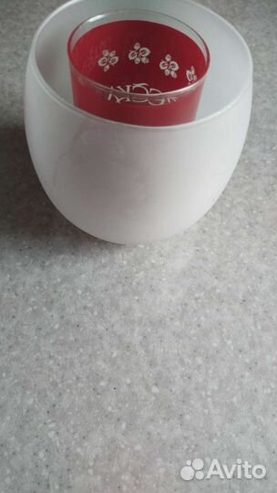 Подсвечник цветное стекло