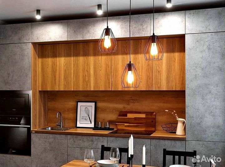 Современный кухонный гарнитур под ключ