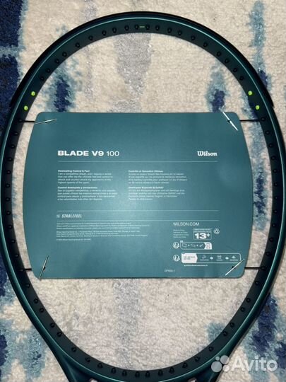 Ракетка для большого тенниса Wilson Blade 100 v9