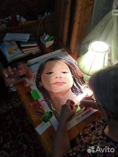 Алмазная мозаика по фото - набор