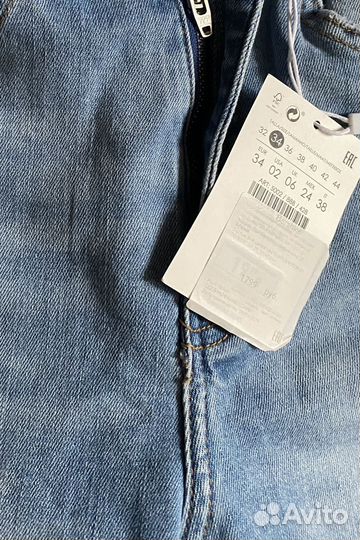 Джинсы bershka 34