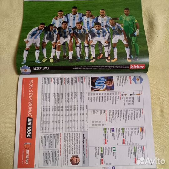 Футбольный журнал Киккер чм18г