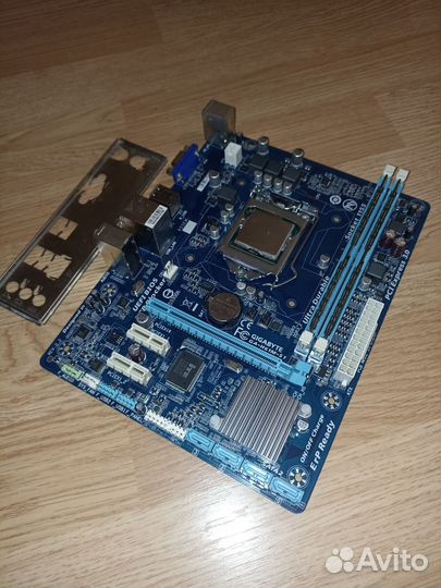 Комплект материнская плата 1155 + i3 2120 + 8gb