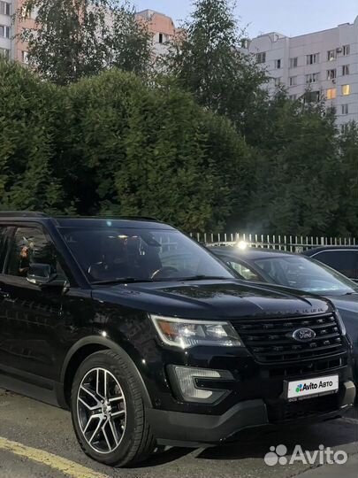 Ford Explorer 3.5 AT, 2017, 150 000 км