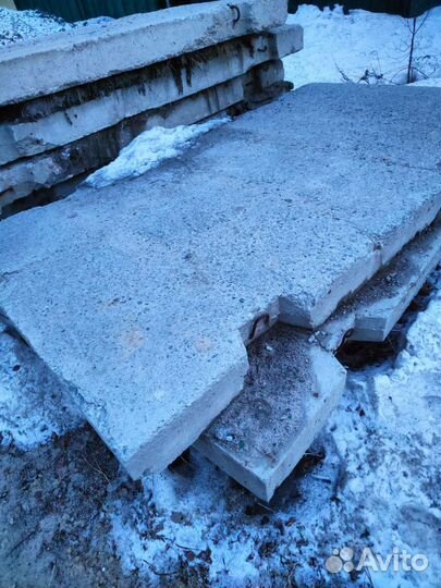 Плиты тротуарные бу