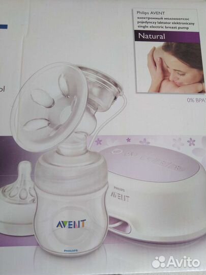 Молокоотсос avent электрический