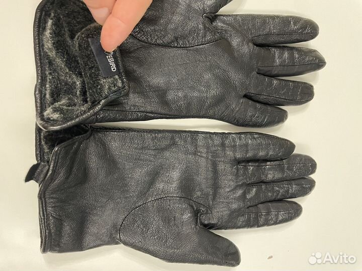 Перчатки кожаные женские р.S
