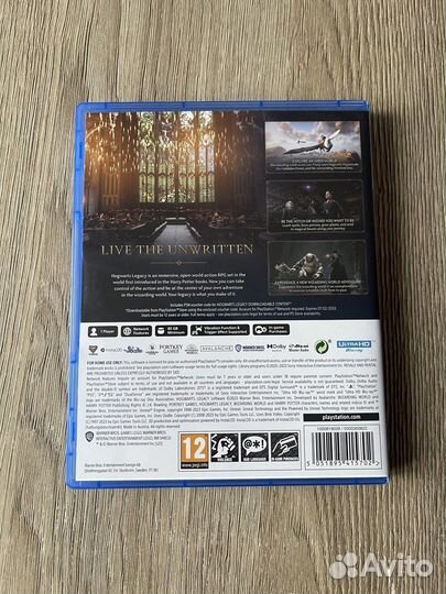 Hogwarts legacy ps5 диск