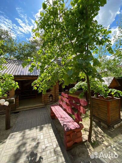 Баня внутри дома на дровах