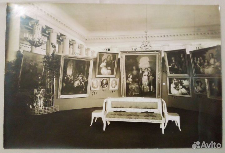 Фотографии К. Булла с выставки портретов 1905 года