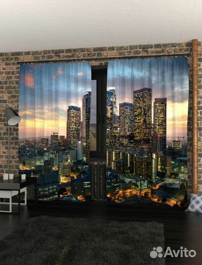 Фотошторы города