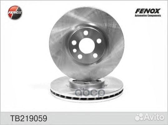 Диск тормозной перед прав/лев TB219059 fenox