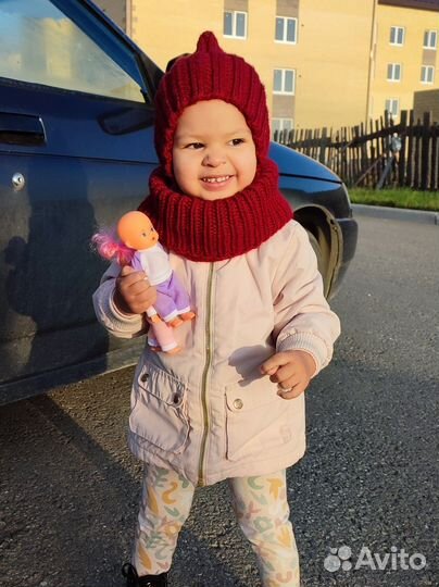 Комплект шапка и снуд 48 50