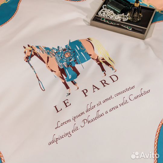 Постельное белье, 2 спальное, 4 наволочки