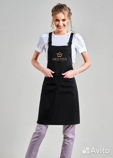 Фартук для мастера маникюра/парикмахера/бровиста