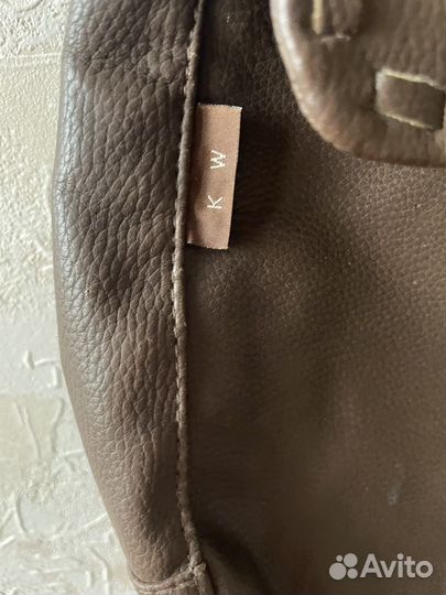 Винтажная кожаная сумка