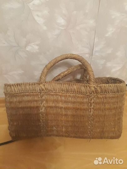 Сундук плетеная корзина СССР