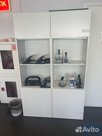 Шкаф белый 120х40х190