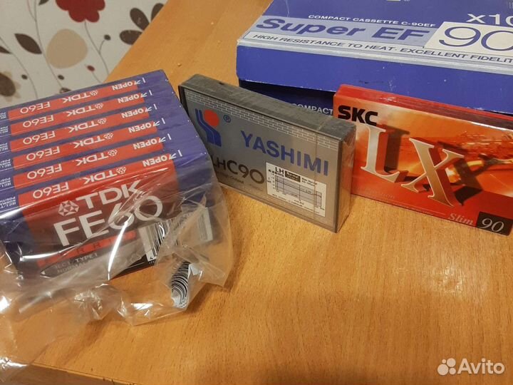 Аудиокассеты новые