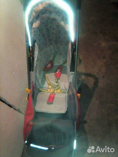 Детские санки коляска