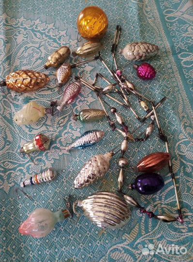 Елочные игрушки СССР