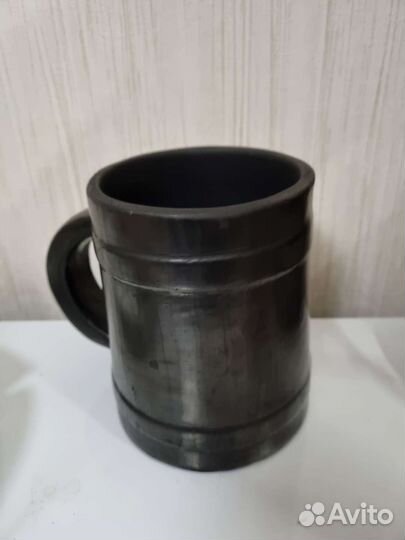 Пивная кружка глиняная
