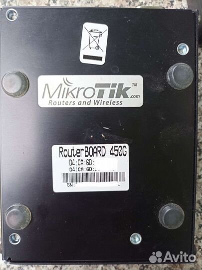 Маршрутизатор Mikrotik 450G