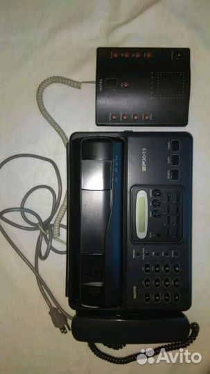 Лот: телефон-факс + автоответчик + факс-бумага