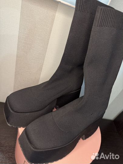 Ботинки на высокой платформе