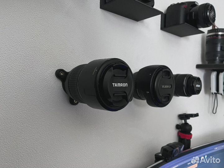 Nikon F Настенное крепление объективов