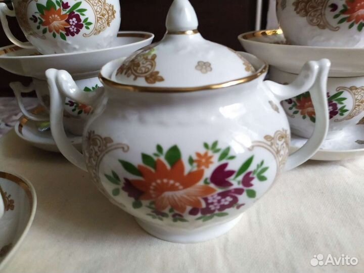 Сервиз Вербилки. Предметов 14шт