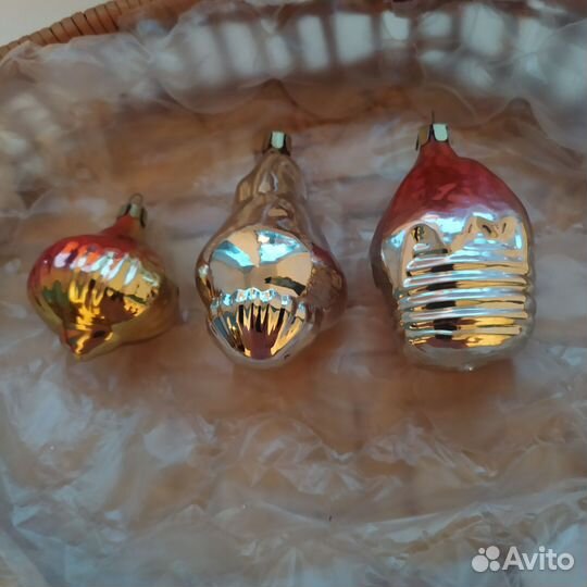 Елочные игрушки СССР для Людмилы одним лотом