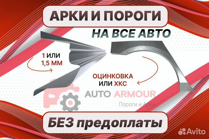 Арки Mazda 3 BK кузовные