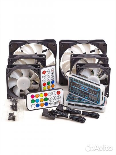 Охлаждение для пк цветной Intel и AMD AM4 AM2+CPU