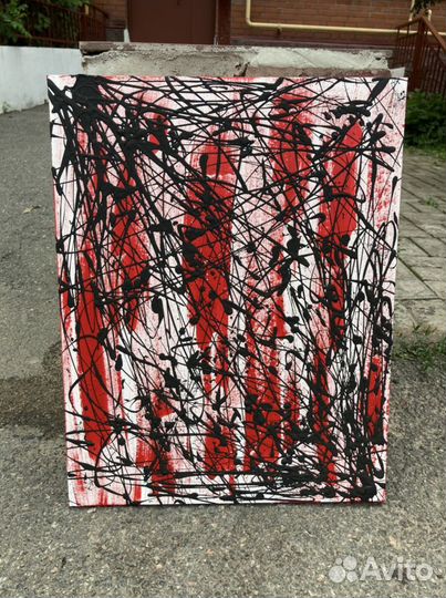 Картина интерьерная абстрактная