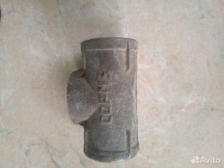 Вентиль латунный без буксы. Новый. СССР. q 40