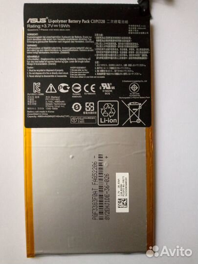 Аккумулятор C 11P 1328 на планшет asus новый