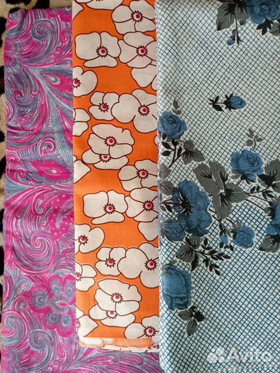 Отрез ткани хлопок