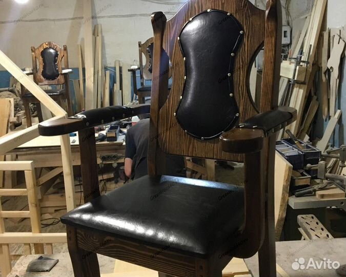 Кресло Колосс, мебель из дерева под заказ