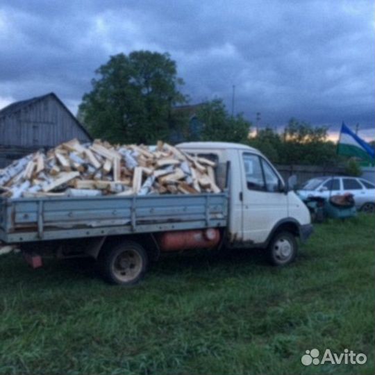 Дрова колотые дуб